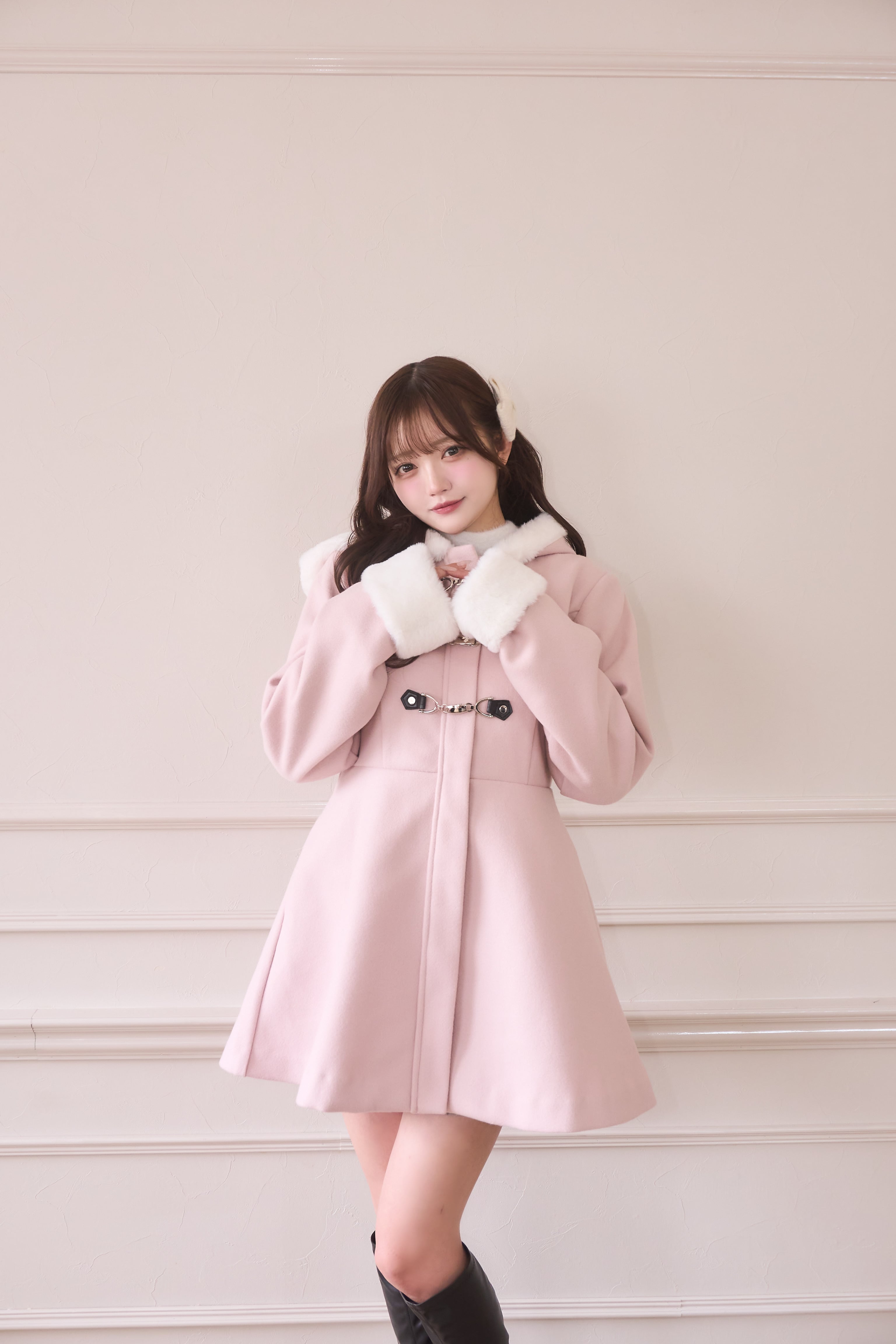 lapin hooded coat