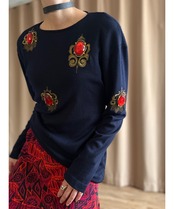 MISS VENERE jewelry wool tops-5044-10