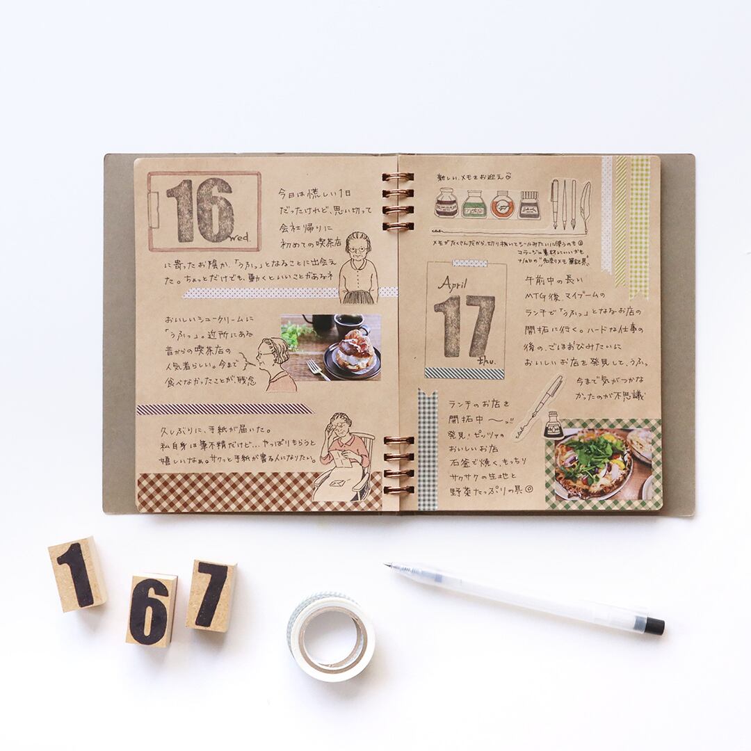 M6 paper ドット・ストライプ・ギンガムチェック | ufu marché