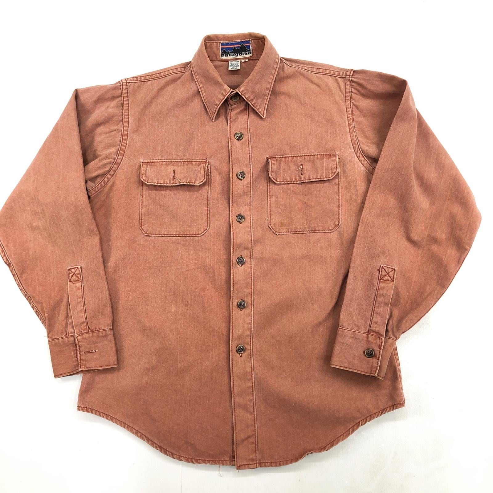 PATAGONIA パタゴニア 70年代 白タグ 初期 デカタグ コットンワーク
