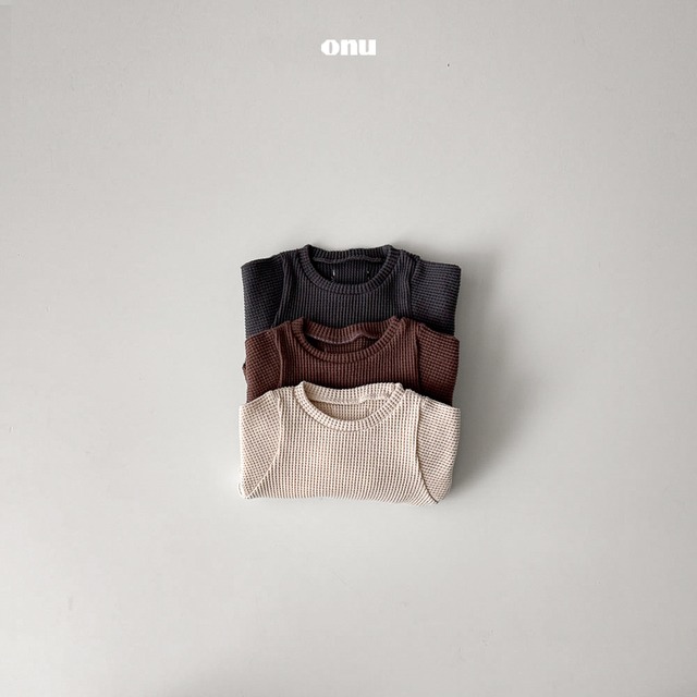 【予約】Fleece Waffle Tee