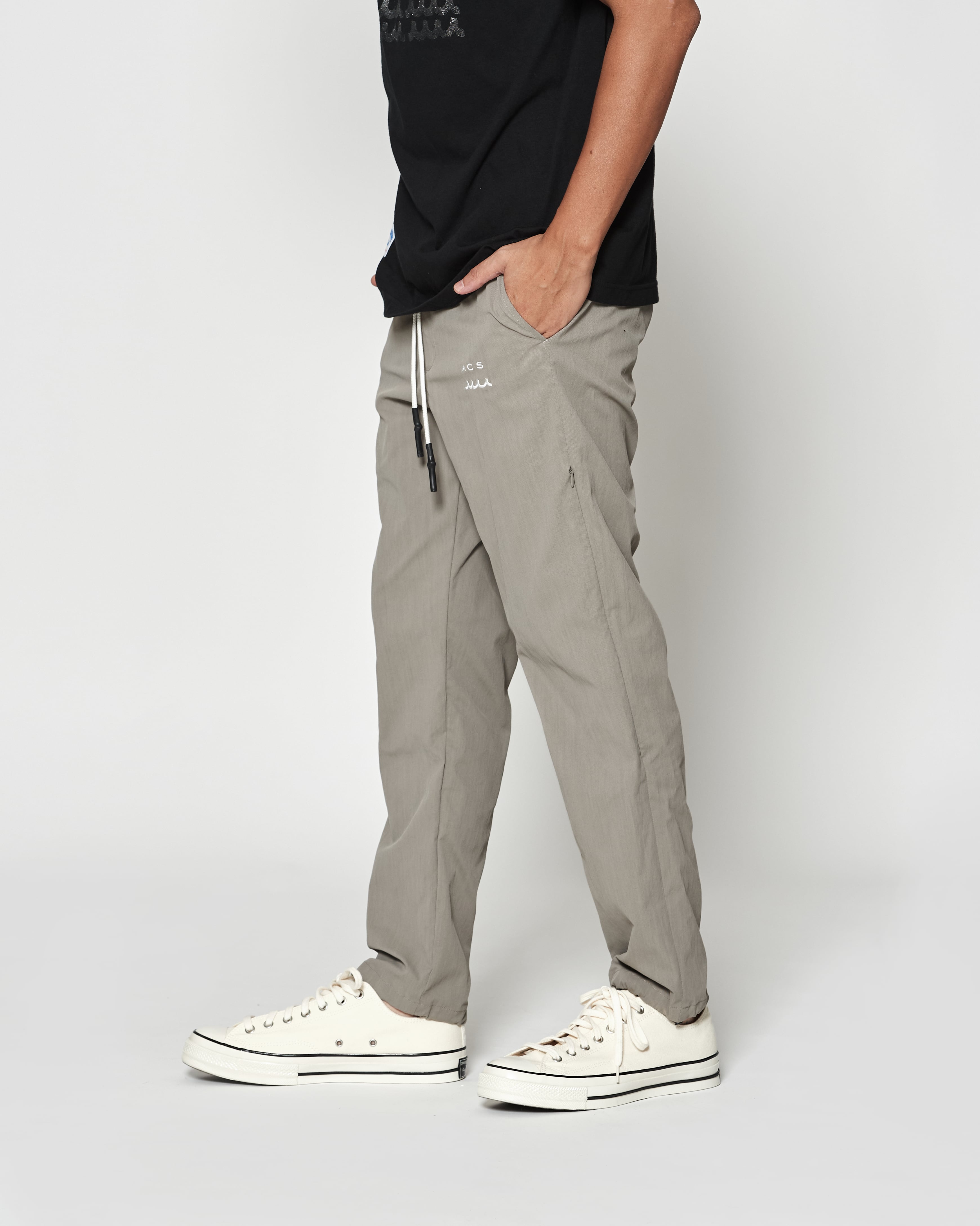 定価2.8万 muta ストレッチテーパードパンツCLEANSE 白 2XL ACANTHUS × muta MARINE Double-knit Biker Pants [全3色] – muta