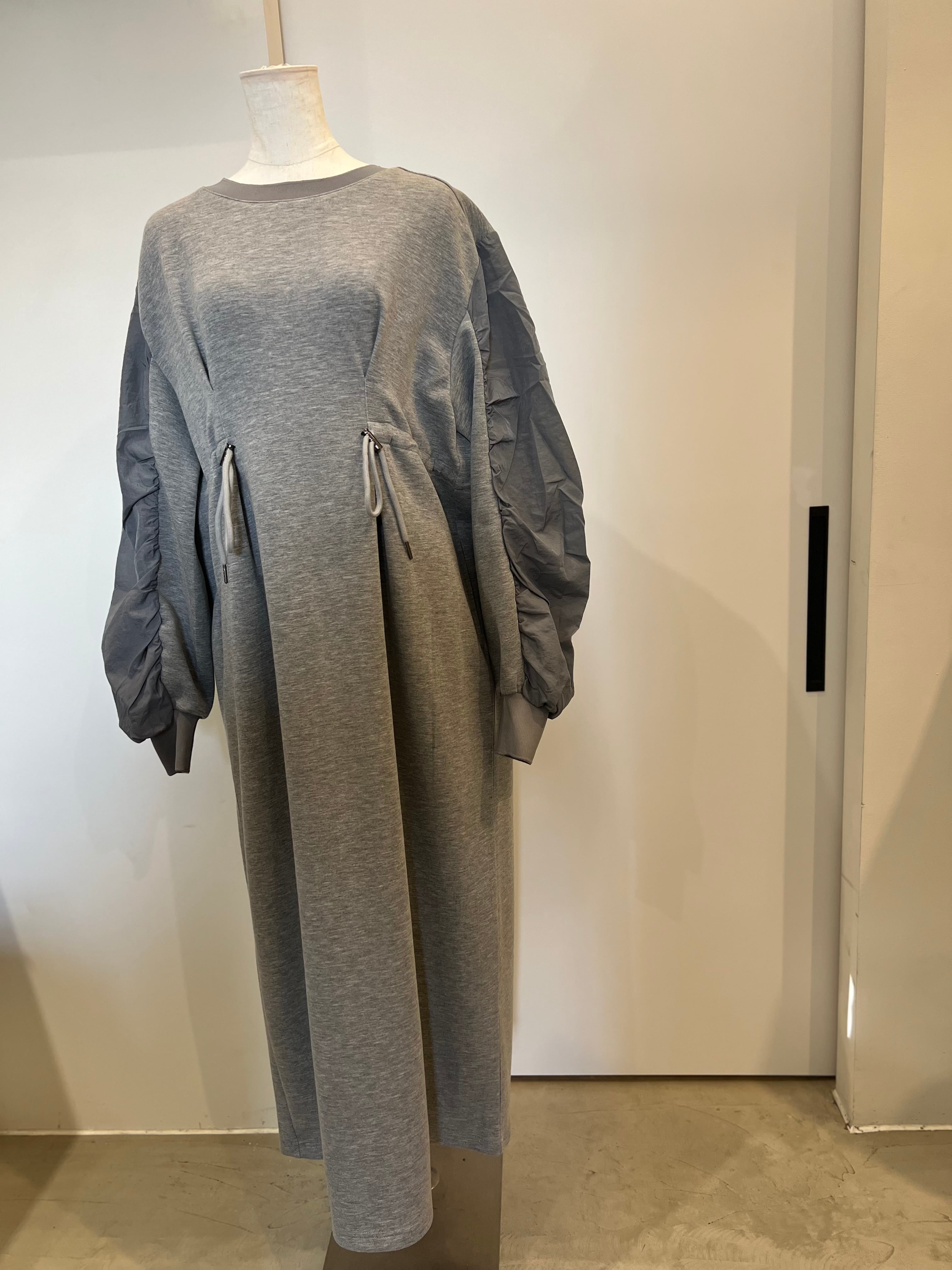 【SELECT】ポンチミリタリードロストタックワンピース 35-0733