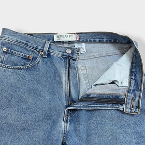 【LEVI'S】505 REGULAR FIT デニム ジーパン ジーンズ テーパード ジッパーフライ W33 L34 リーバイス レギュラーフィット US古着