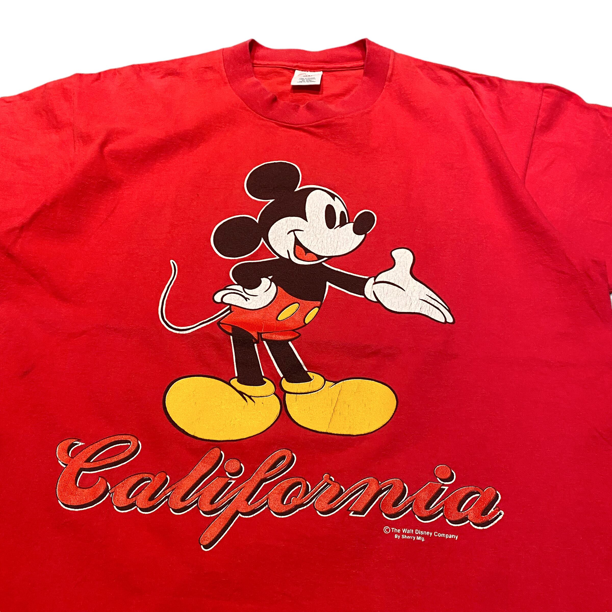 90's USA製 ヴィンテージ ミッキーマウス 総柄Tシャツ