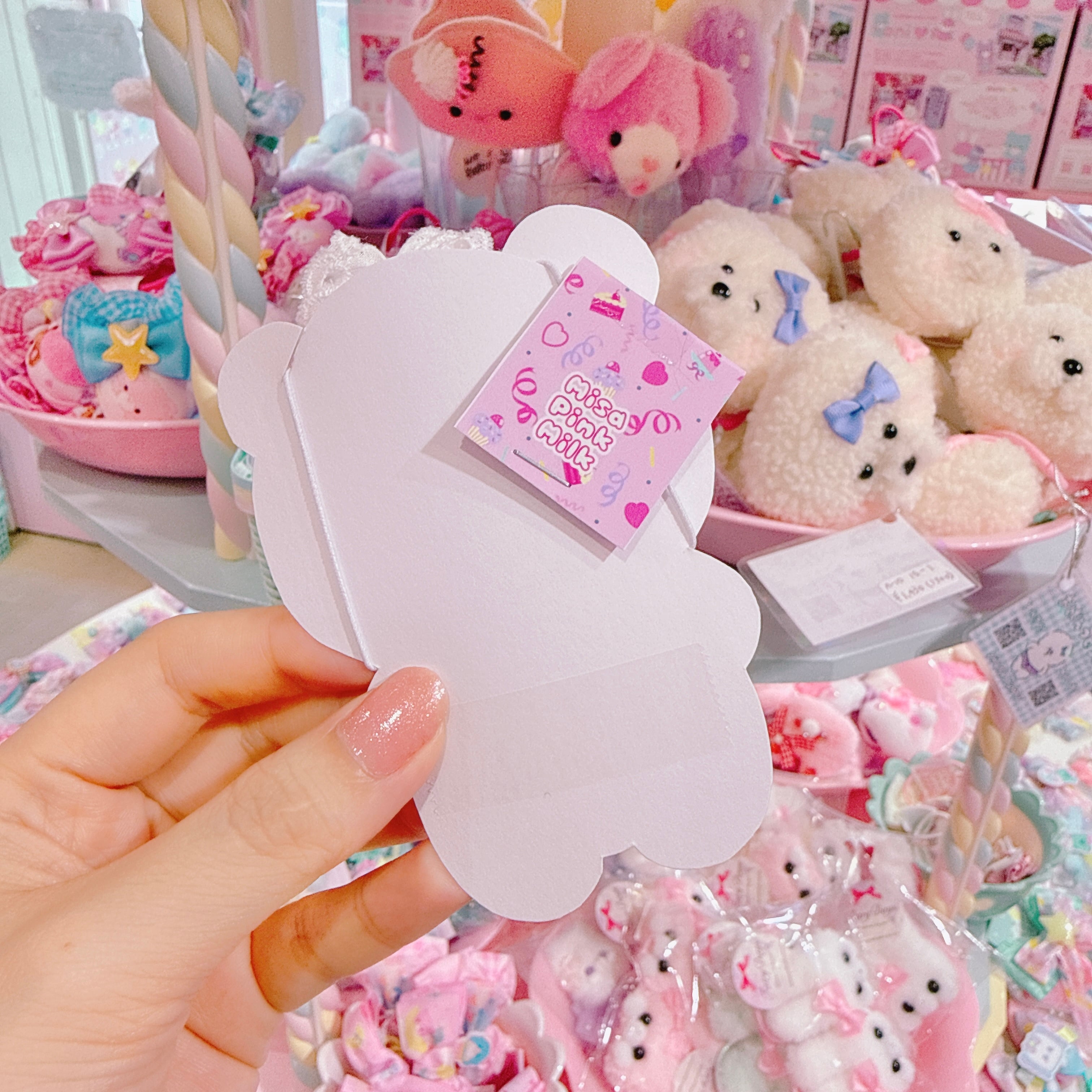 【A4】105-37ぬいぐるみ用ヘッドドレス(ホイップチェリー)