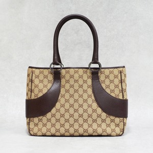 GUCCI グッチ 113011 GG柄 トートバッグ ベージュ