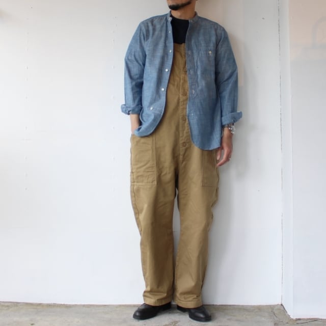 【新品】HARVESTY チノ クロス オーバーオール A12008 CHINO CLOTH OVERALLS チノ オーバーオール A12008 | HARV