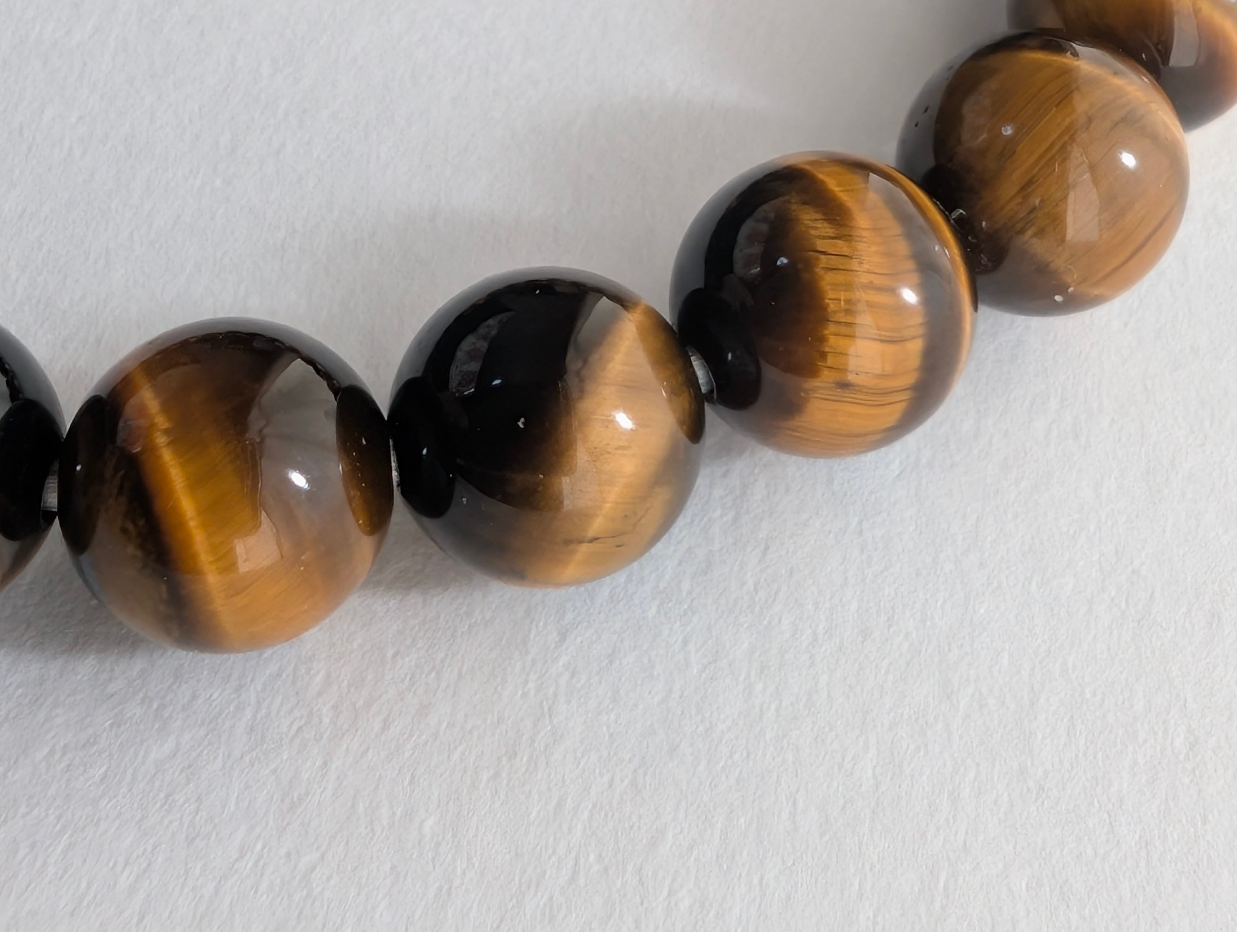 タイガーアイ 8mm玉 | 天然石のささやき