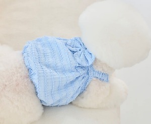即納【BENNYS】 MISTY CROP TOP (SKYBLUE)