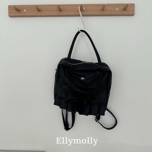 【予約】ELLY MOLLY Square frill bag