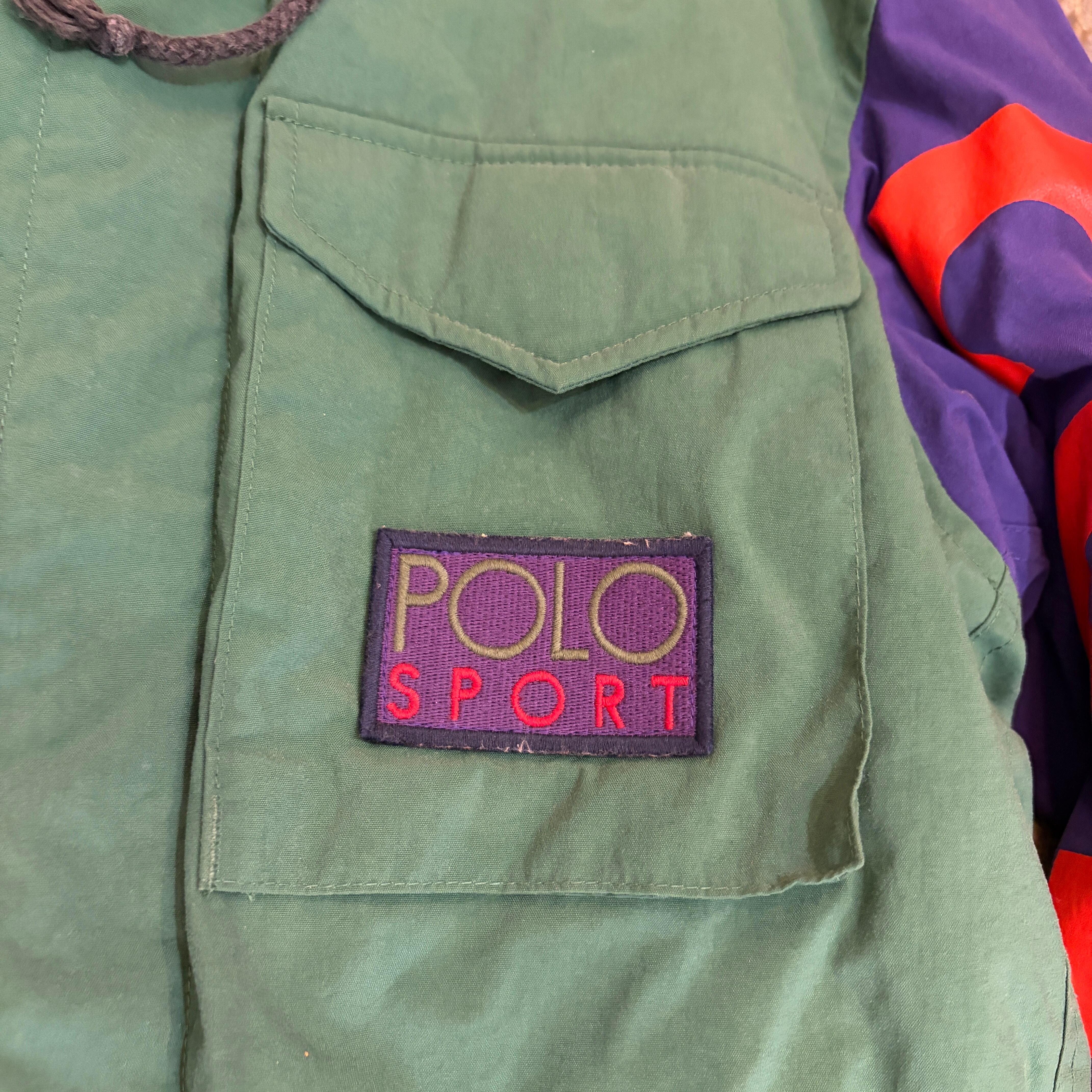 VINTAGE 90S POLOSPORT ポロスポーツ COLDWAVE JACKET コールド