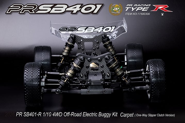 新品 PR SB401-R SPORT 4WD 1/10 電動バギーキット 商品発送までに少々お時間かかります】PR RACING NO:77500300 Name