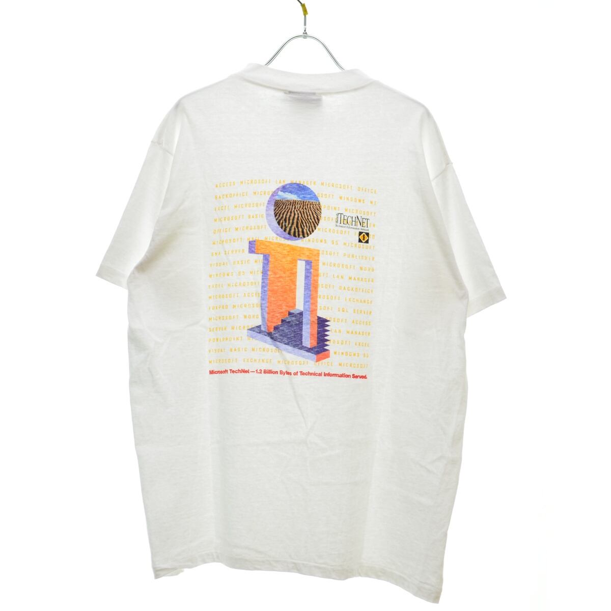 VINTAGE / ヴィンテージ 90s〜 Microsoft TECHNET 企業T 半袖Tシャツ