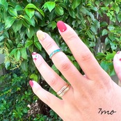 316Lキュービックジルコニアリング