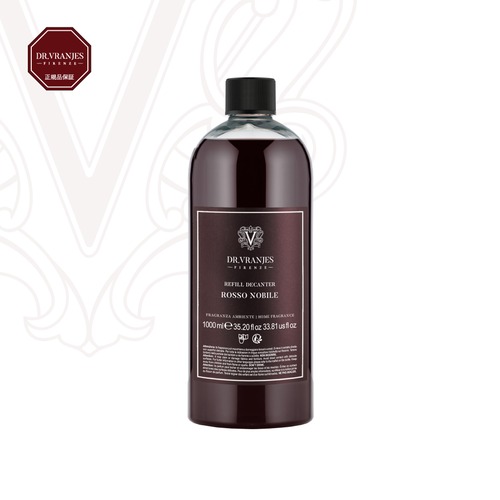 DR.VRANJES ドットール・ヴラニエス1000ml デキャンタセット用 1000ml リフィル ディフューザー 【ROSSO NOBILE／ロッソノービレ】