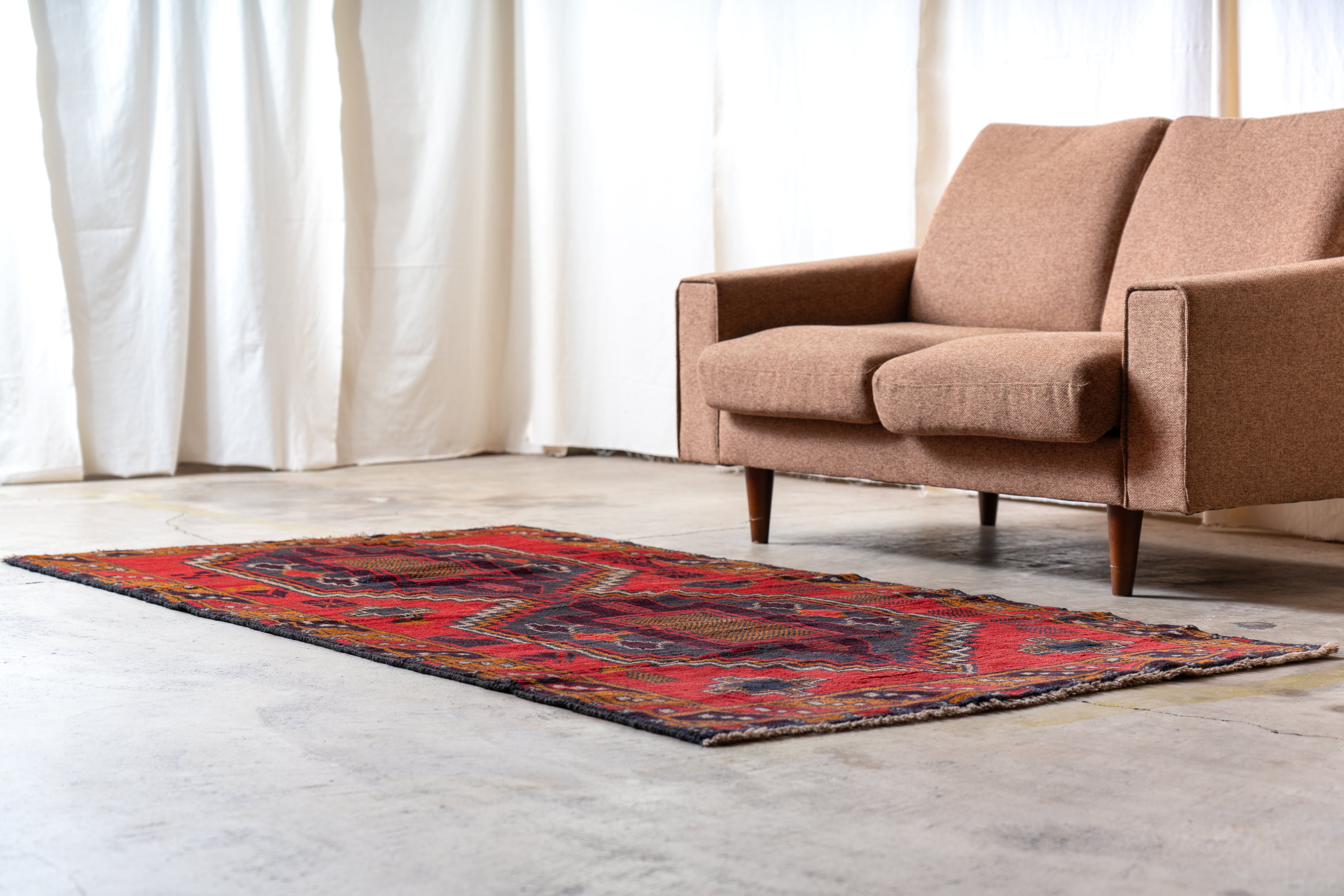 VINTAGE TRIBAL RUG- Afghanistan 777 | Phi Market.21