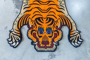 Tibetan Tiger Rug 《Lサイズ•ウール007》チベタンタイガーラグ
