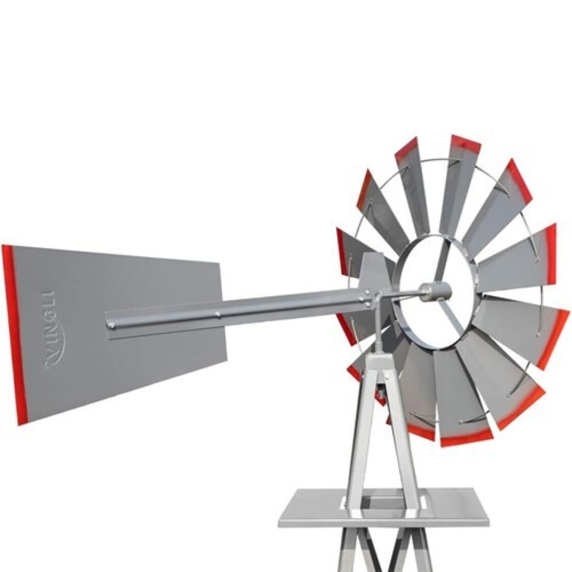 Steel Windmill Gray（大）2.5m スチール風車 ウインドミル グレー