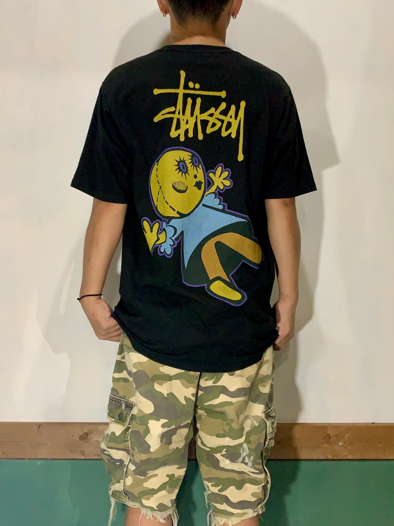 00's~ Stussy Print T-Shirt【S】