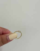 point stone ring