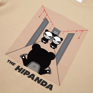 SALE 【HIPANDA ハイパンダ】メンズ Tシャツ MEN'S MOVIE PARODY PRINT SHORT SLEEVED T-SHIRT / WHITE・BLACK・BEIGE