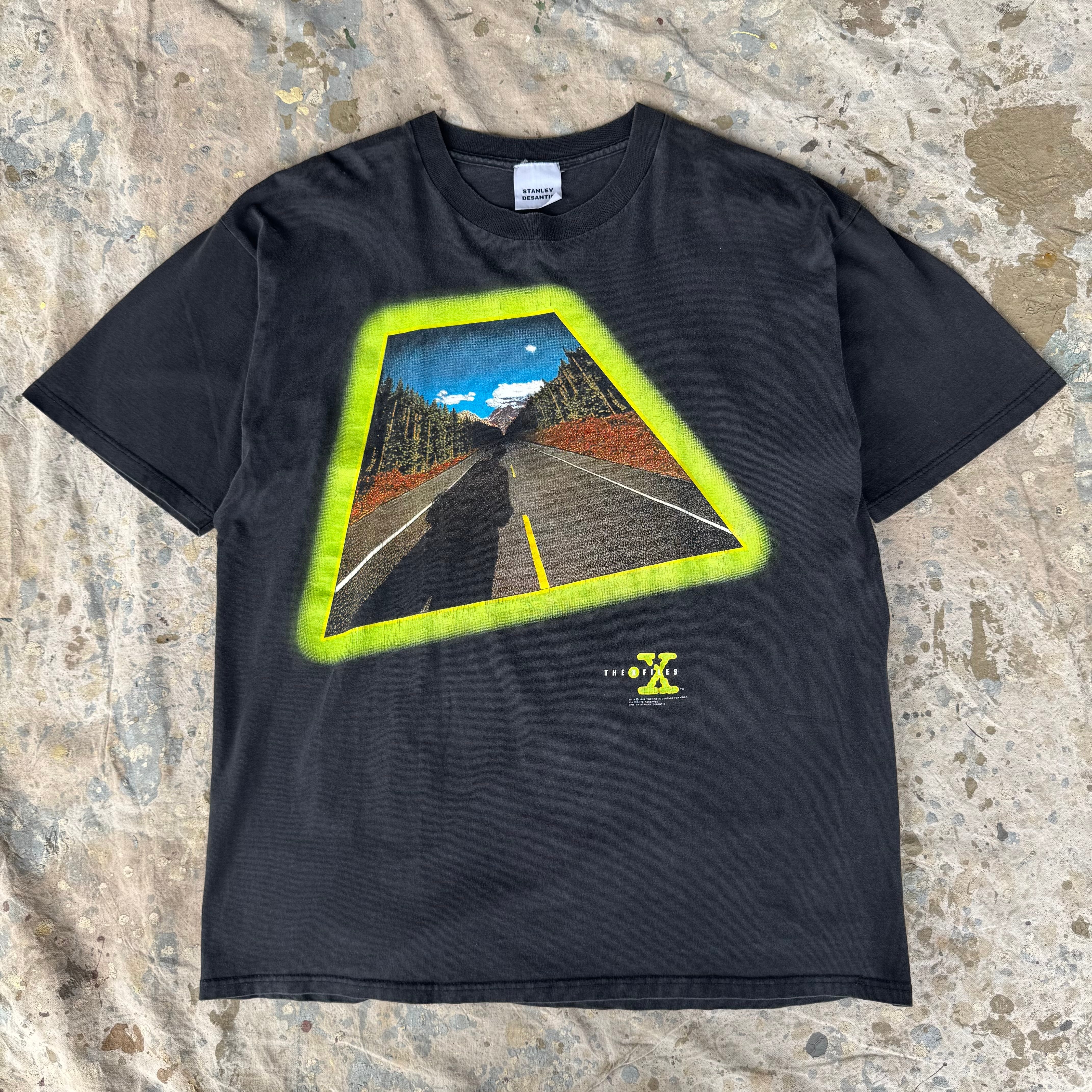 90s SESAME STREET Tシャツ ダークエルモ フェード ブラック XL | 古着