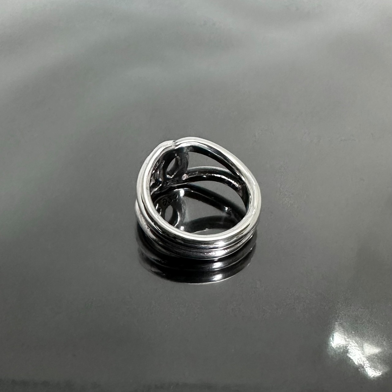 OPEN TEARDROP RING / オープンティアドロップリング