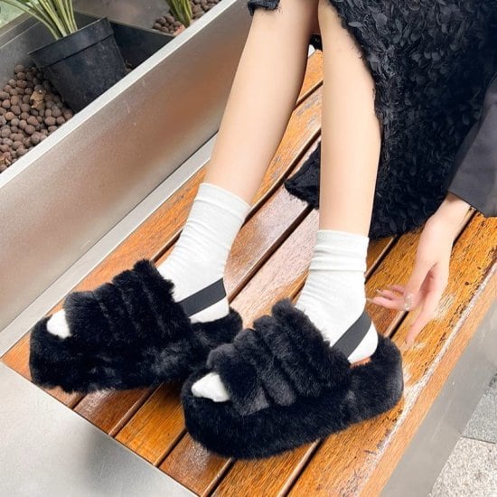 美脚 ふわふわ ミュールサンダル レディース ヒール 6cm 歩きやすい ウェッジソール サンダル おしゃれ スムース調 女の子 リゾートサンダル サボサンダル