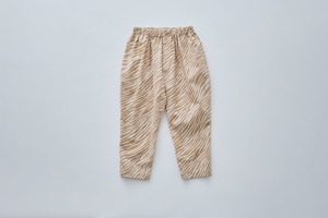 〈 eLfin Folk 25SS 〉 Zebra Pants "ロングパンツ" / elf-251F53 / 95-125cm / beige