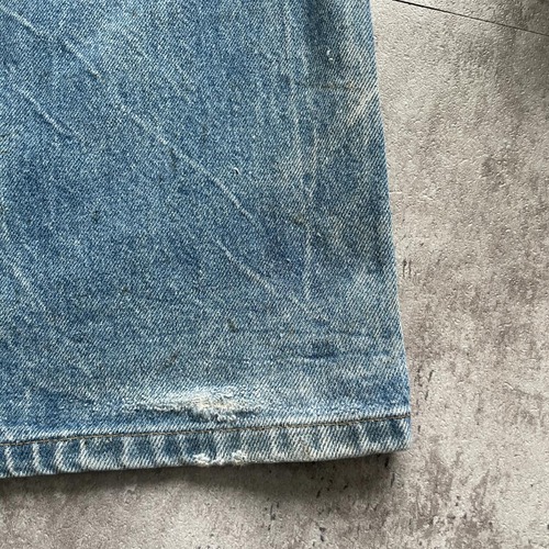 10s メキシコ製 デニム ダブルニー Carhartt W 32 L 31 詳細写真17