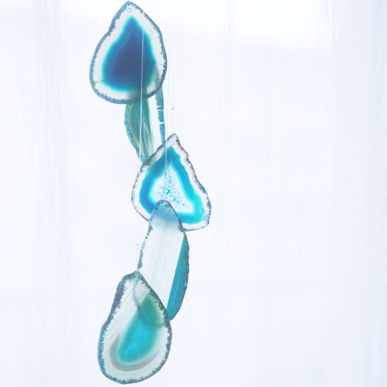 Spring Sea 07 - アゲートヒーリングチャイム / Agate Sun Catcher Wind Chime 691