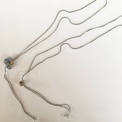 glint : slide drop necklace