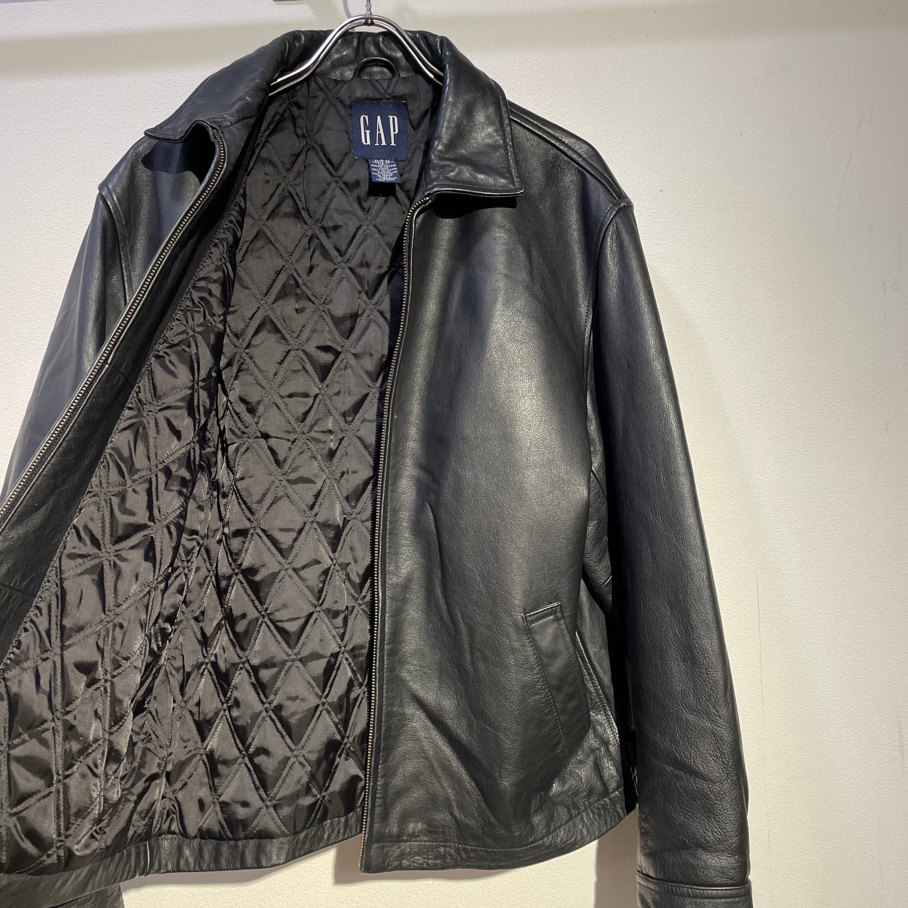 old GAP used leather jacket SIZE:S | one day store