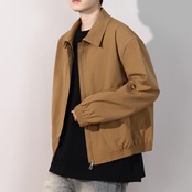 スタンドカラー フルジップアップジャケット af0366