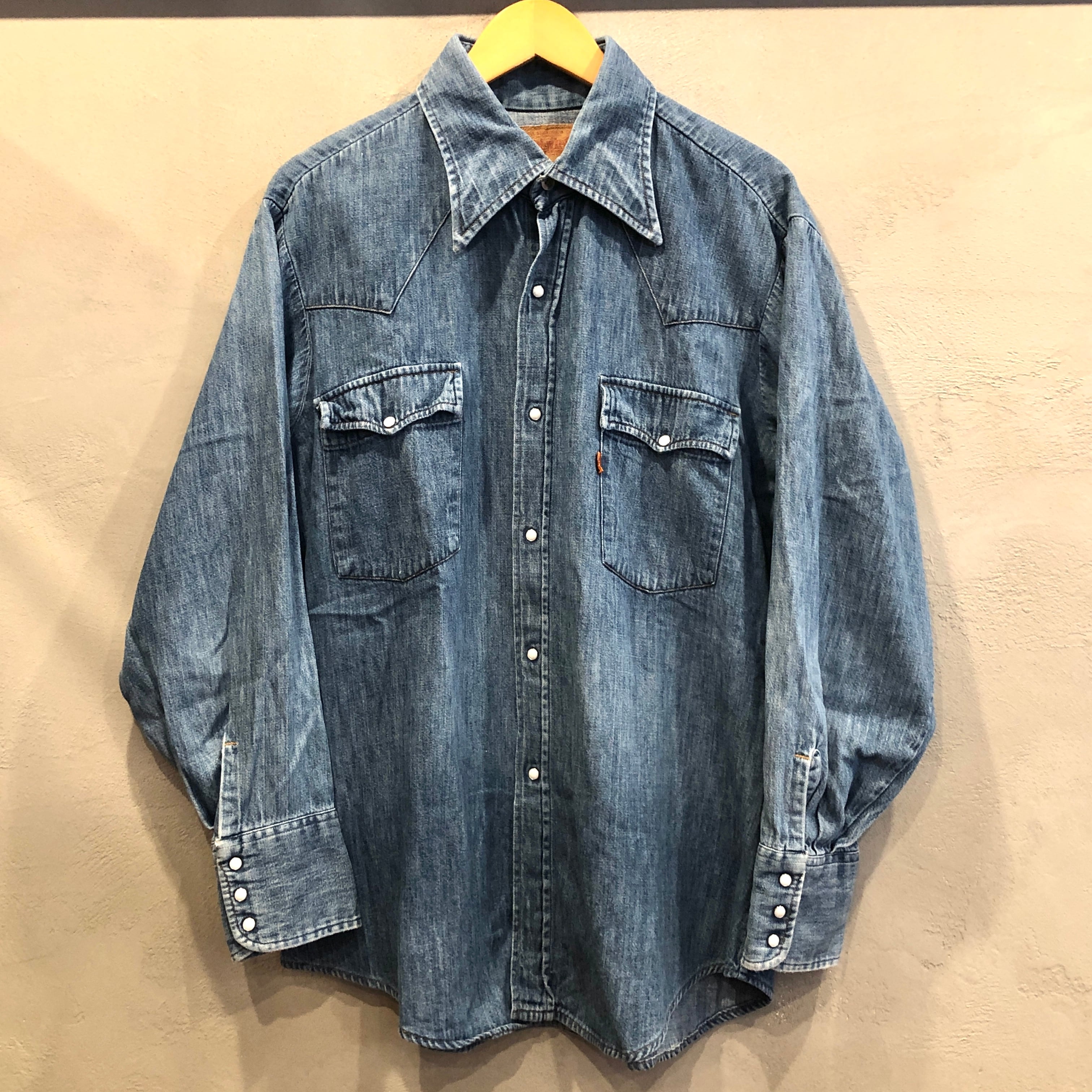 ☺︎専用 ⊕LEVI'S 60649 DENIM WESTERN SHIRT L USA | safarionline