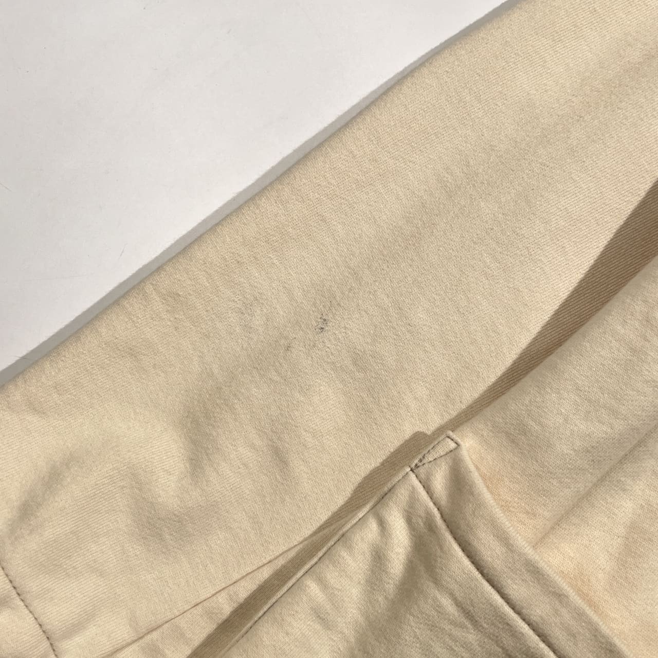 SINA COVA シナコバ マリン ダブルジップ スウェット スタンドカラー ジャケット LL /アイボリー系 メンズ