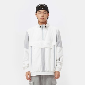 SALE 送料無料【HIPANDA ハイパンダ】メンズ アノラック ジャケット MEN'S ANORAK JACKET / WHITE・BLACK