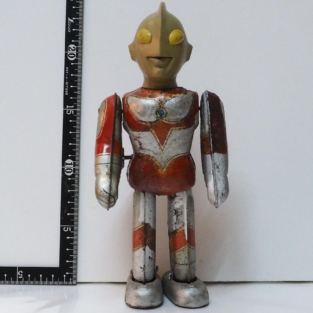 ブルマァク【ウルトラセブン 動作確認済】当時物ブリキ ゼンマイ歩行