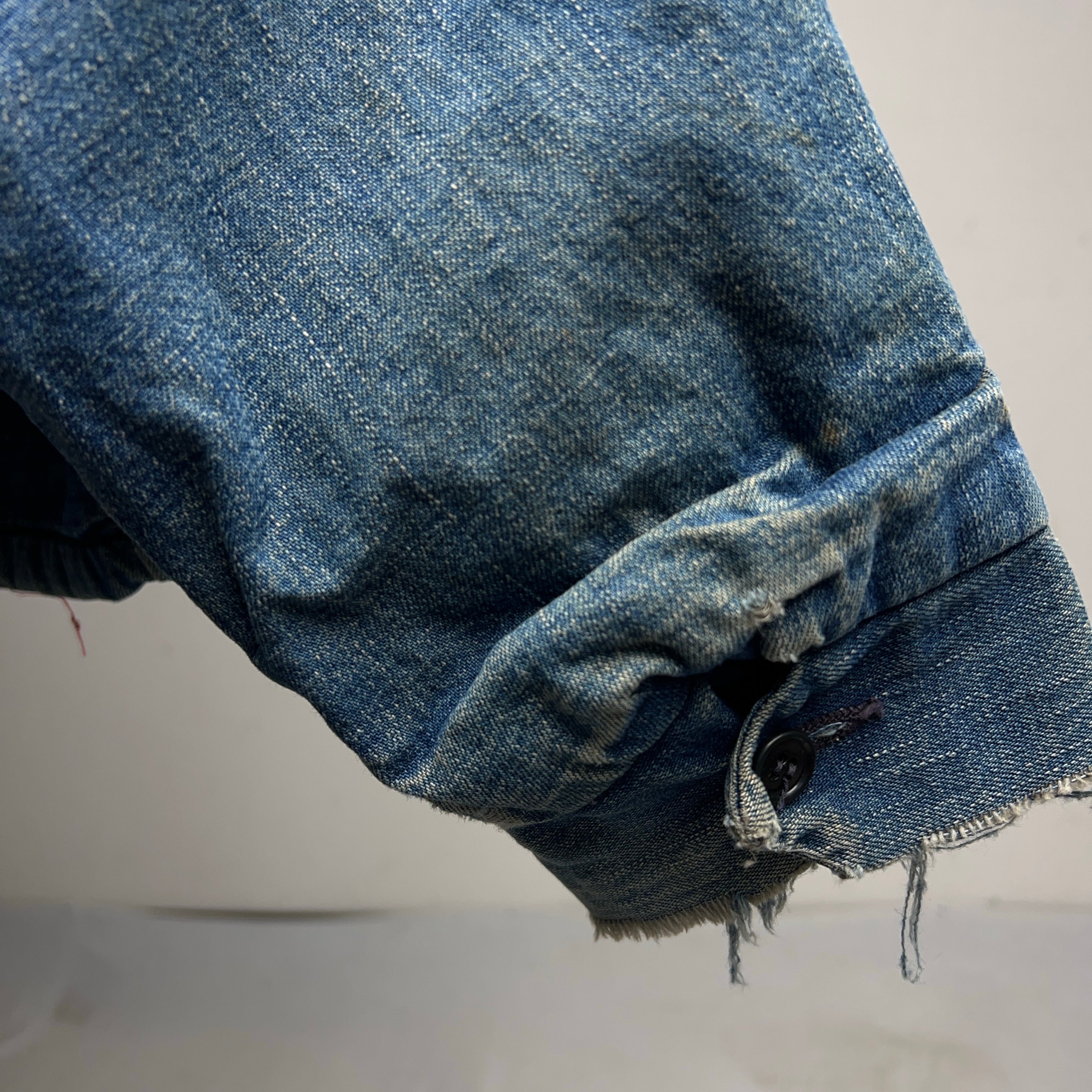 60's BIG MAC Lined Denim Jacket 60年代 ビッグマック キルティング