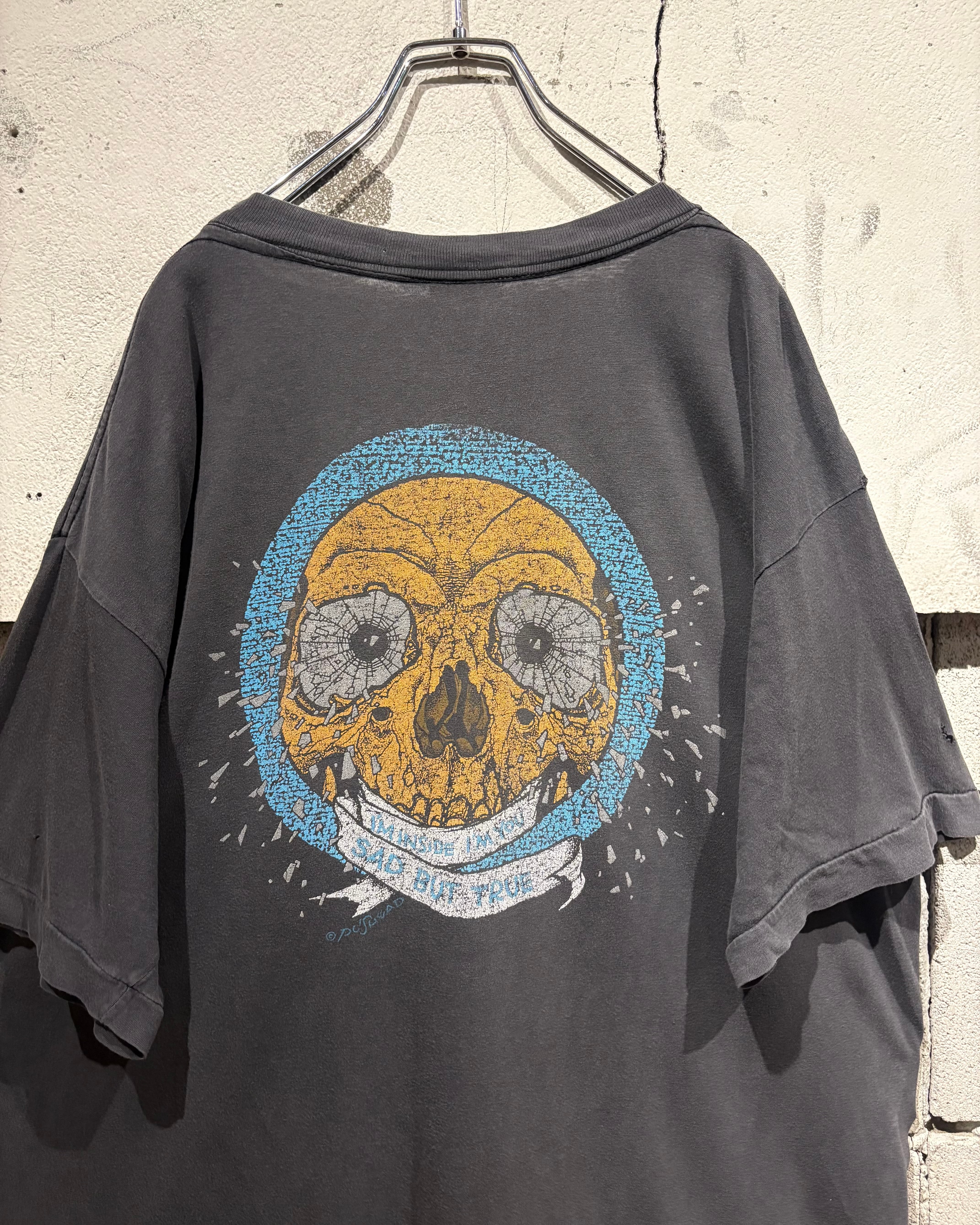 Caka otto】90's “METALLICA” “Sad But True” “Pushead” Vintage T