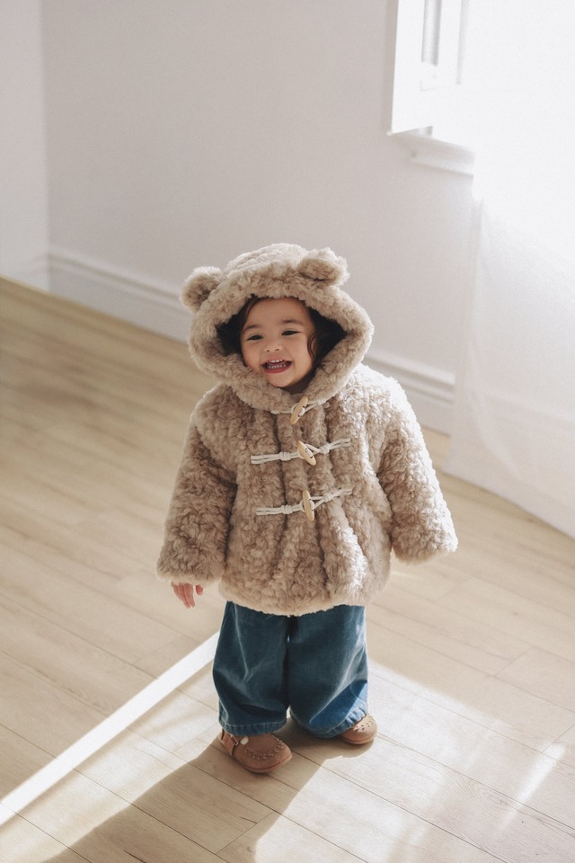 予約⌇onu/ Fur teddy coat