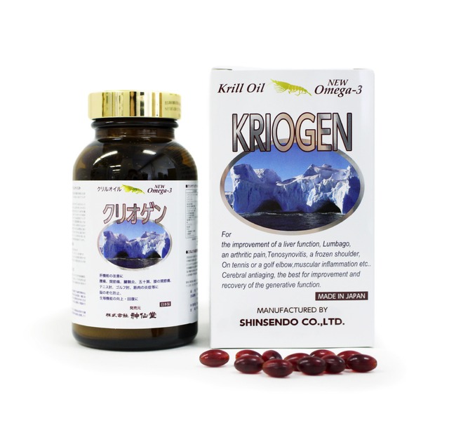 KRIOGEN  New Omega-3 Krill Oil   クリオゲン