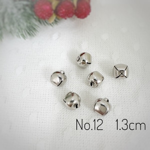 USA直輸入　ジングルベル　Jingle Bells    1.3cm   ６個　PCX17