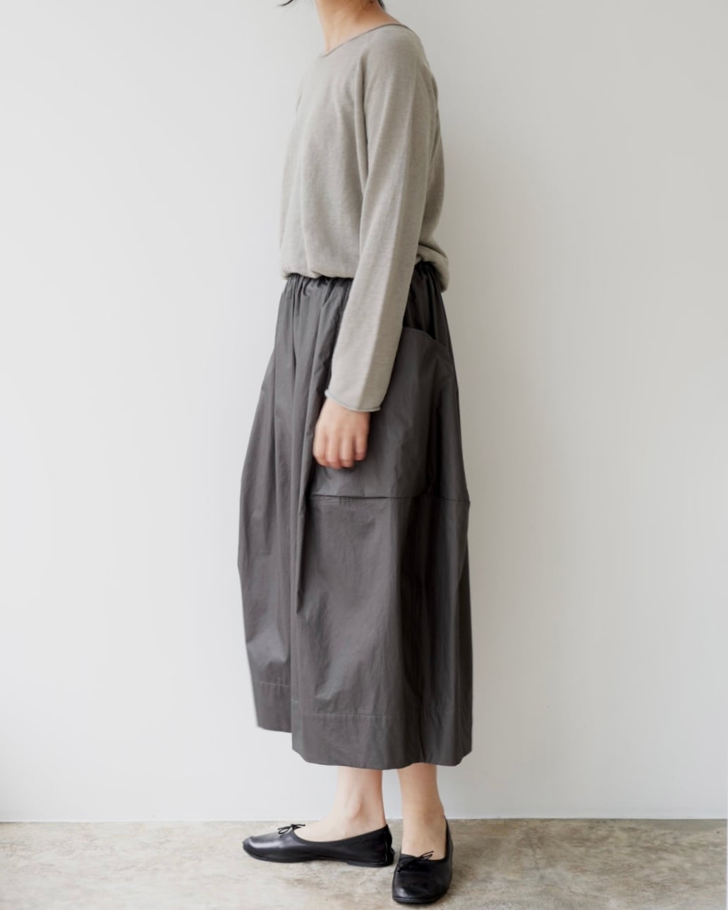 TENNE HANDCRAFTED MODERN ビッグポケットキュロット | Vie