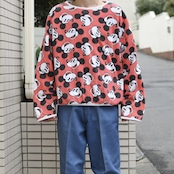 80's disney padded reversible sweat