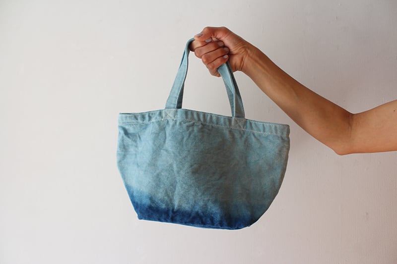 LITMUS/本藍染ミニトート | diginner online shop