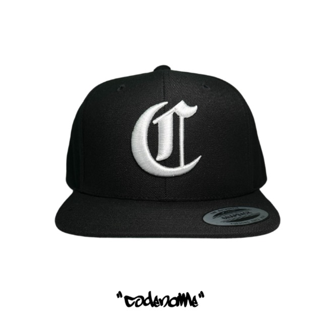 CODENAME「"C" Logo Flat BB Cap Black」