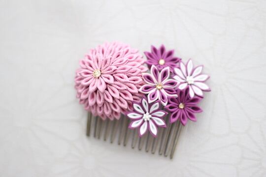 つまみ細工 ミニコーム