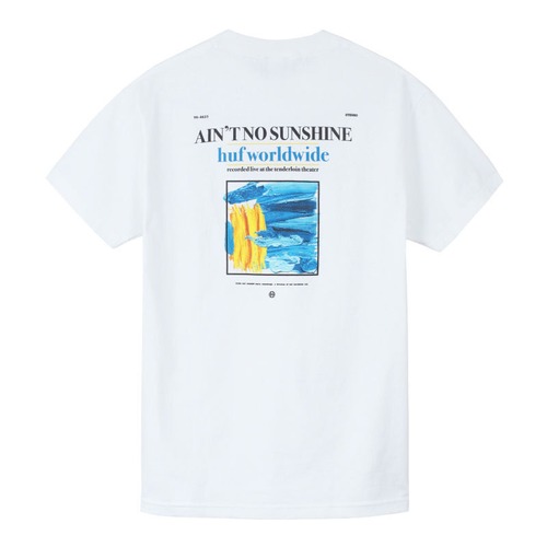 HUF (ハフ) AINT NO SUNSHINE S/S TEE  Tシャツ  ホワイト